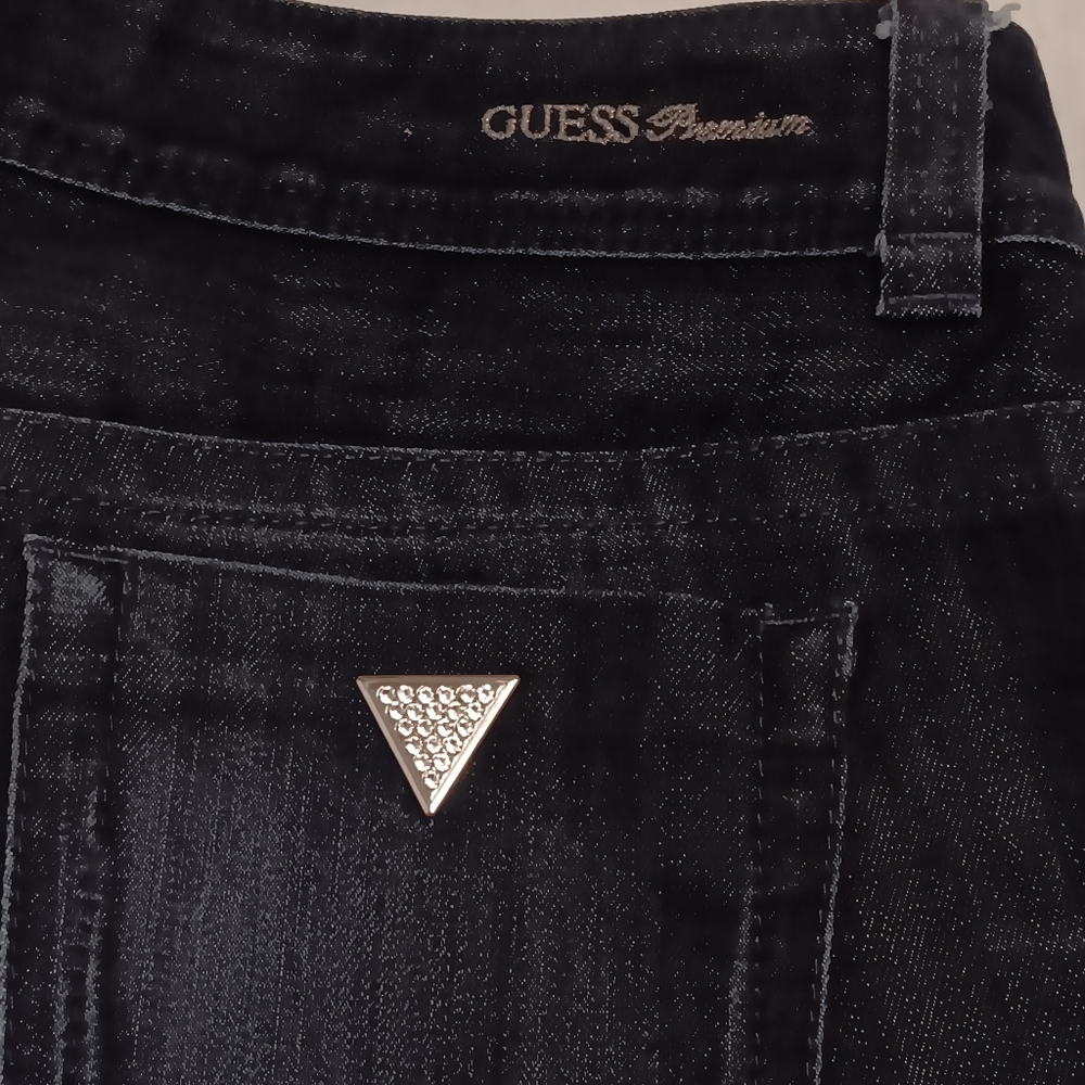 Guess Premium Daredevil Jeans with Swarovski Crystals - Size 27
